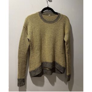 Lululemon Yogi Crew Sweater Nightfall/ Aged Moss Approx Size 6